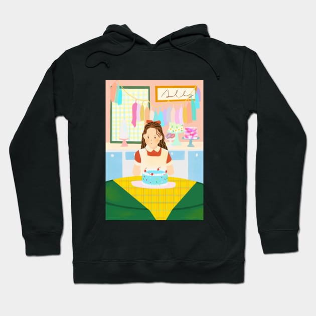 A Baker Girl Hoodie by Sara By Toto